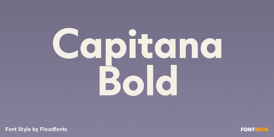 Capitana Bold Poster