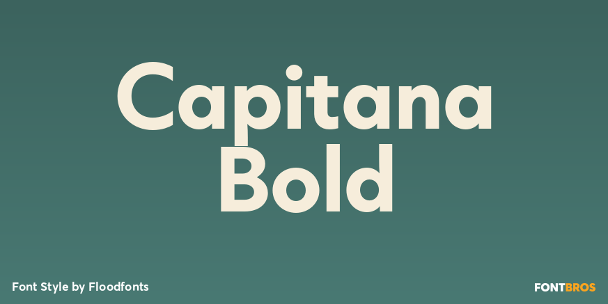 Capitana Bold Poster