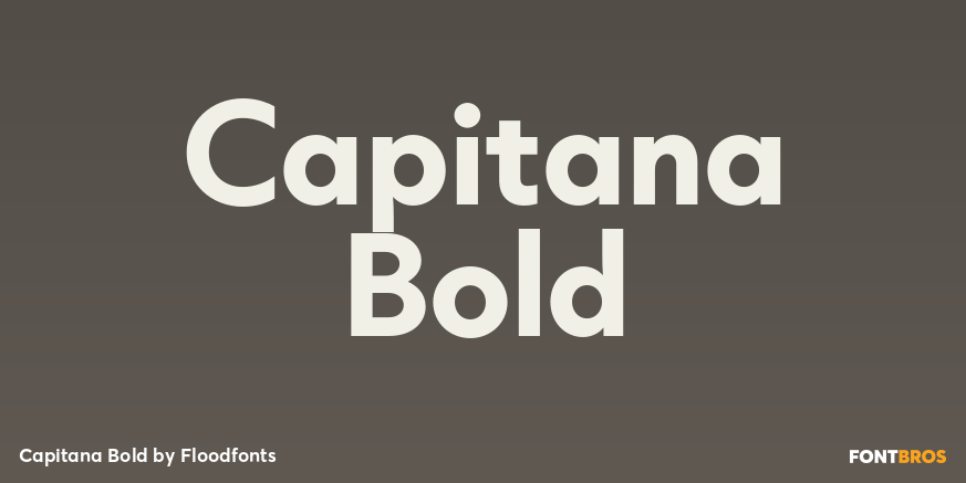 Capitana Bold Poster