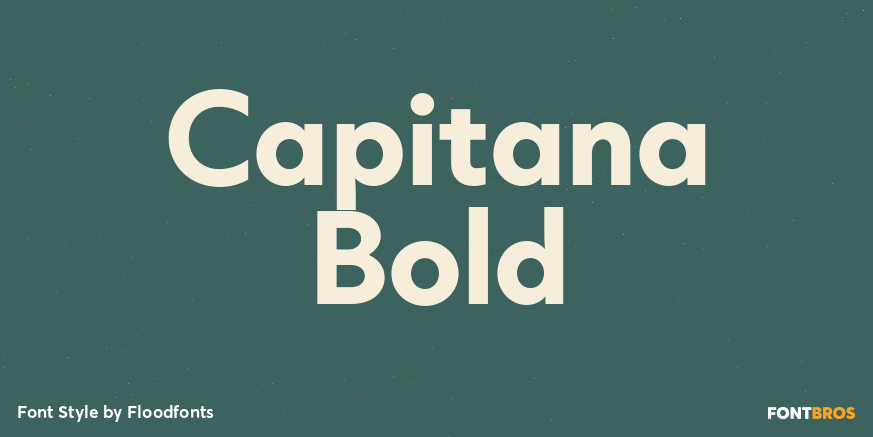 Capitana Bold Poster
