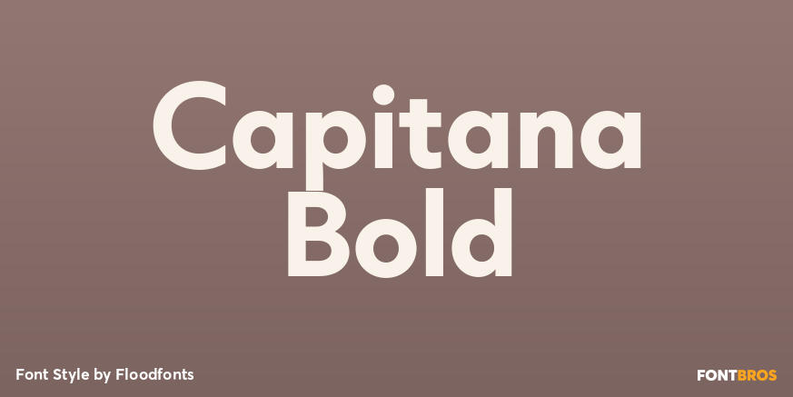 Capitana Bold Poster