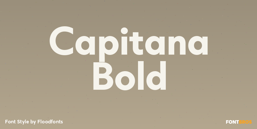 Capitana Bold Poster