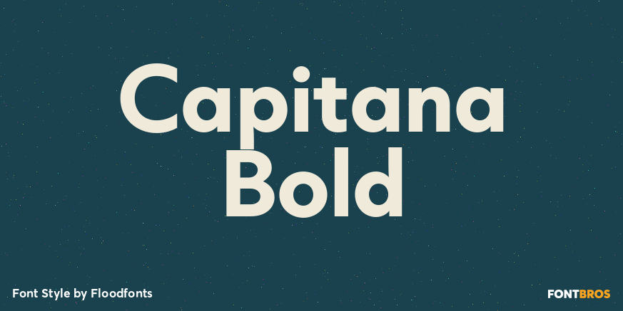 Capitana Bold Poster