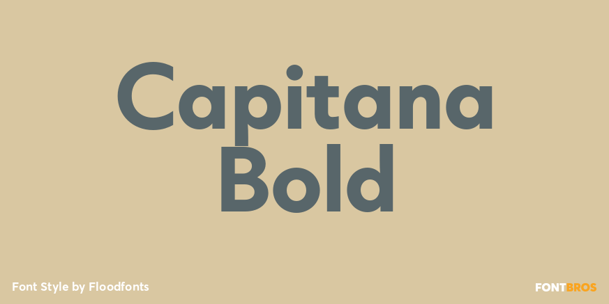 Capitana Bold Poster