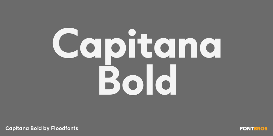 Capitana Bold Poster