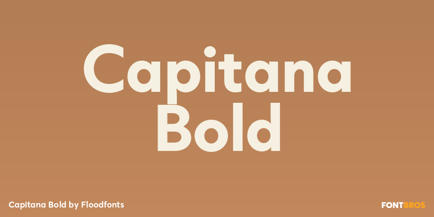 Capitana Bold Poster