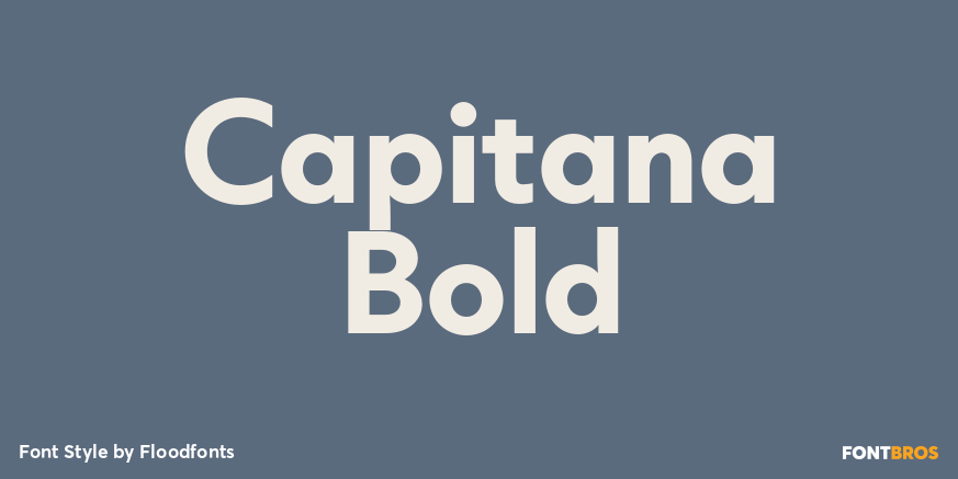 Capitana Bold Poster