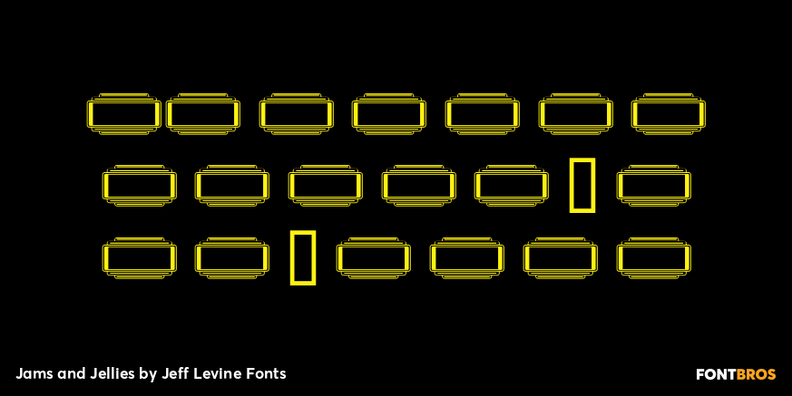 Jams and Jellies Font Poster #4