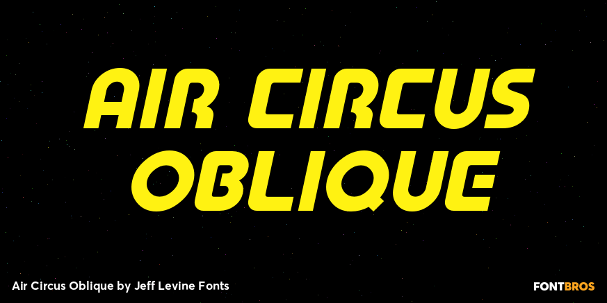 Air Circus Oblique Poster