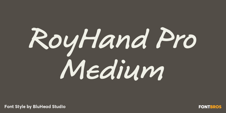 RoyHand Pro Medium Poster