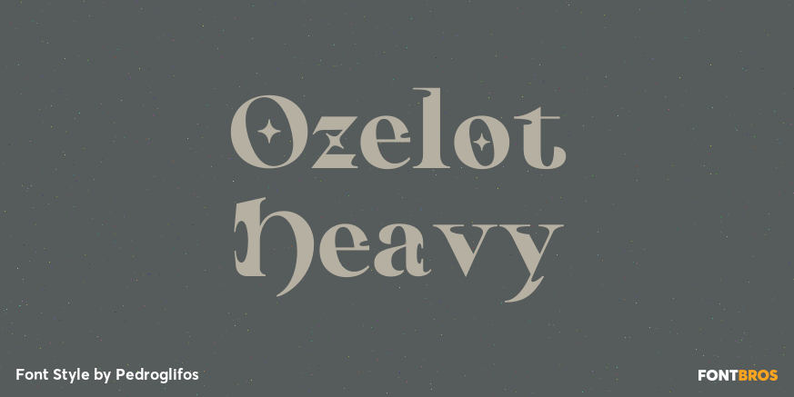 Ozelot Heavy Poster