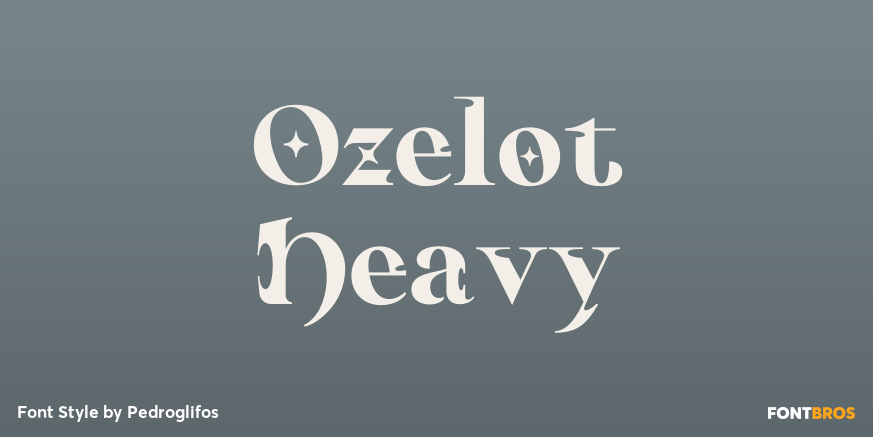 Ozelot Heavy Poster