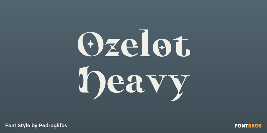Ozelot Heavy Poster