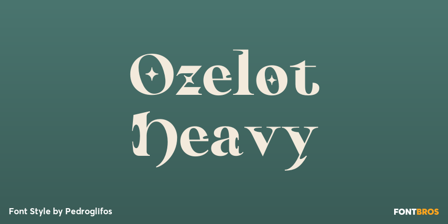 Ozelot Heavy Poster