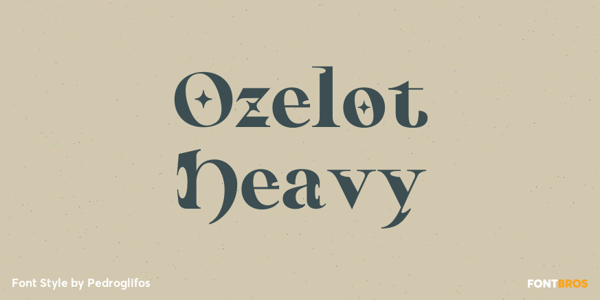 Ozelot Heavy Poster