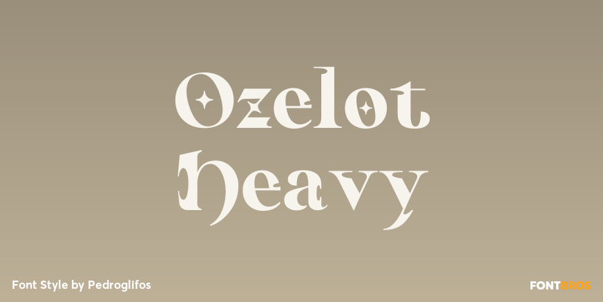 Ozelot Heavy Poster