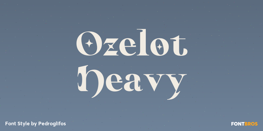 Ozelot Heavy Poster