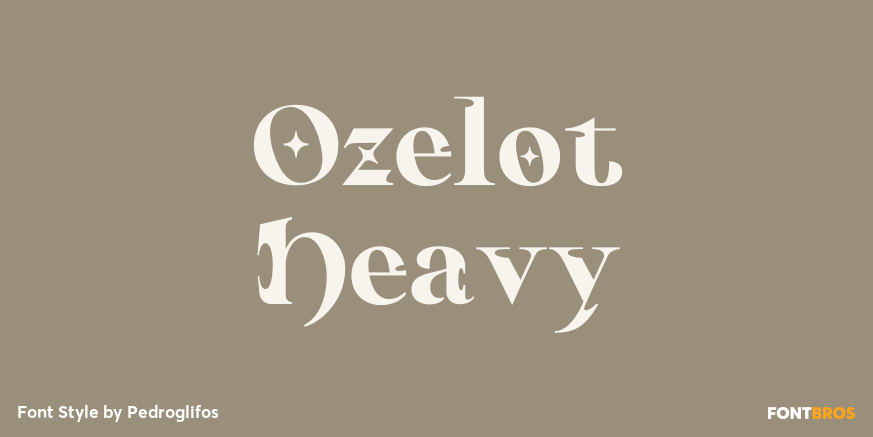 Ozelot Heavy Poster