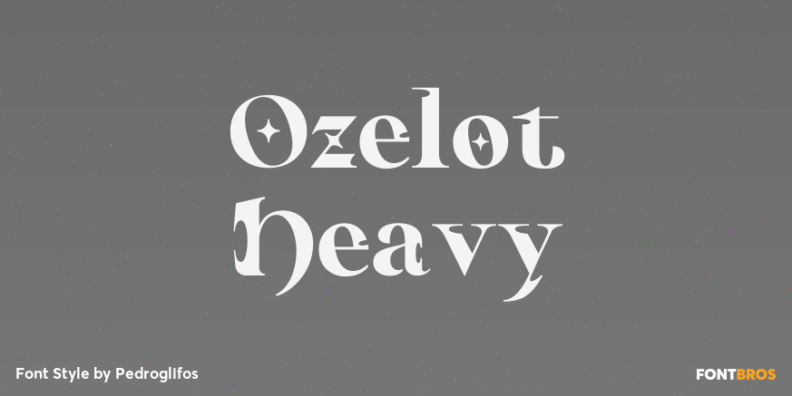 Ozelot Heavy Poster
