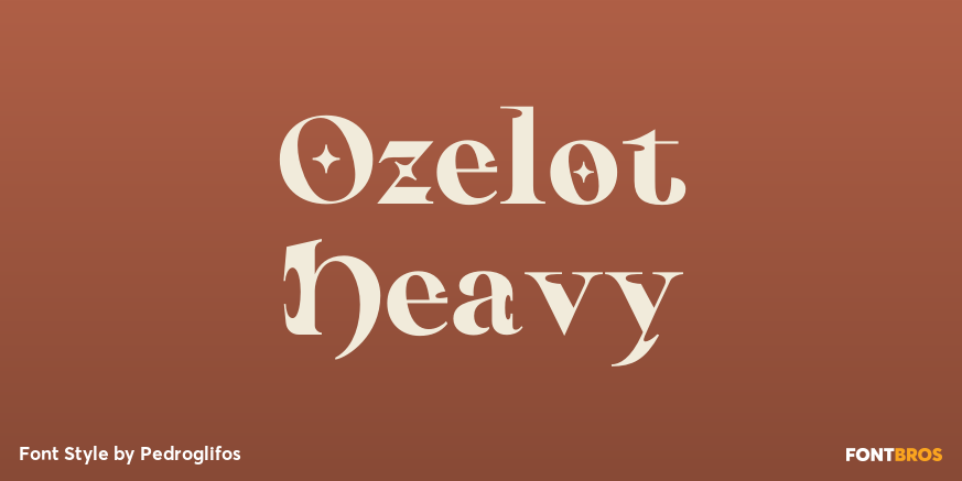 Ozelot Heavy Poster