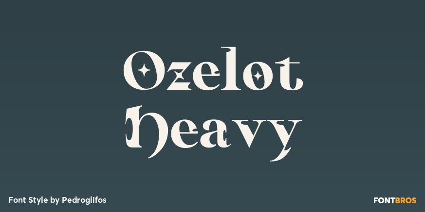 Ozelot Heavy Poster