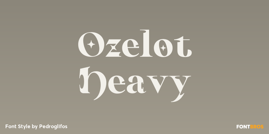 Ozelot Heavy Poster
