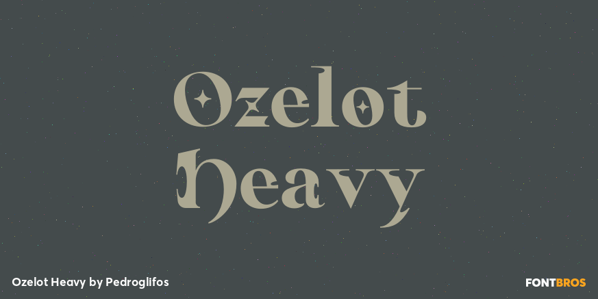 Ozelot Heavy Poster