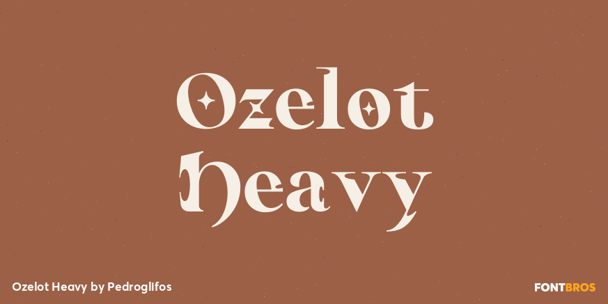 Ozelot Heavy Poster