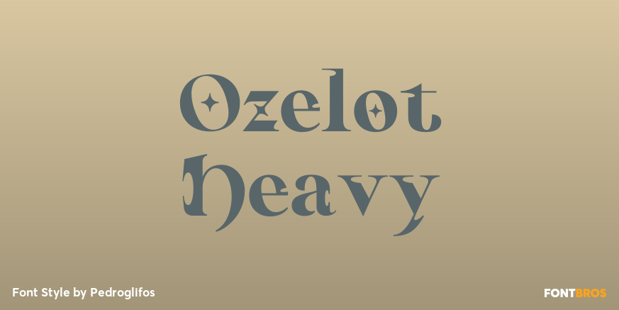 Ozelot Heavy Poster