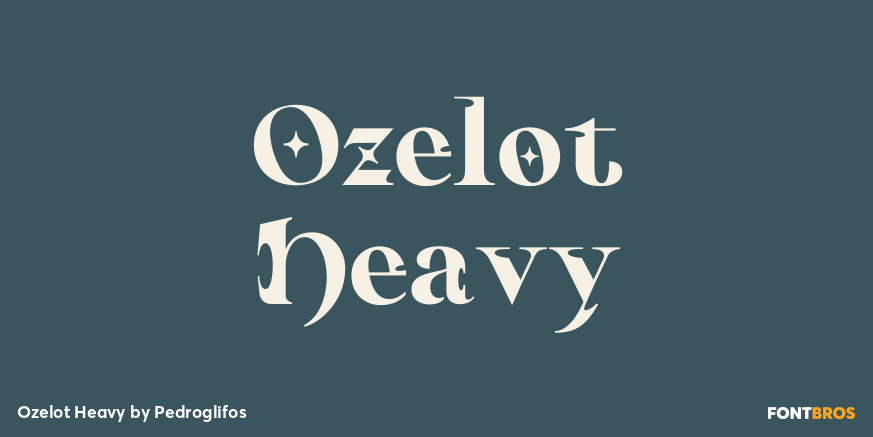 Ozelot Heavy Poster
