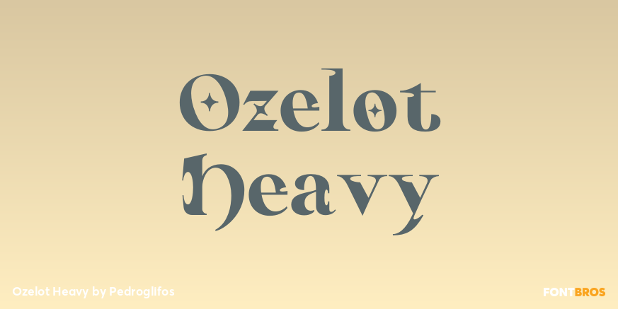 Ozelot Heavy Poster