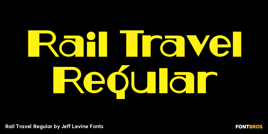 Rail Travel Regular Poster