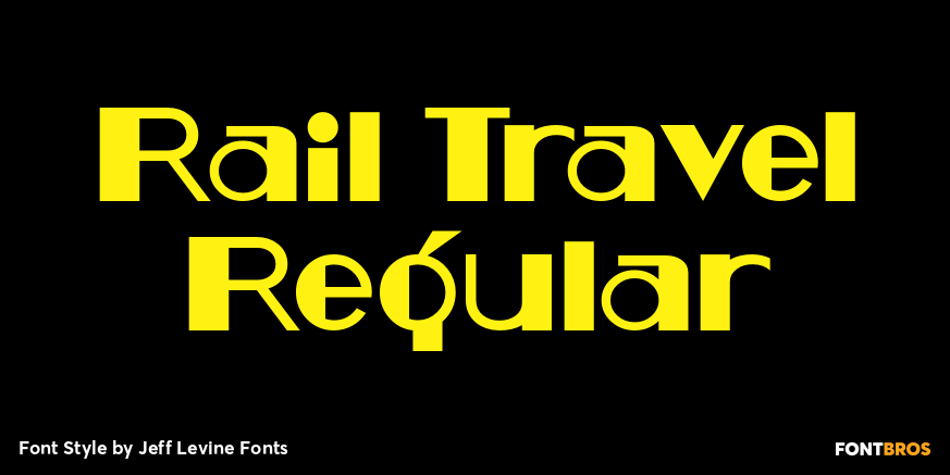 Rail Travel Regular Poster