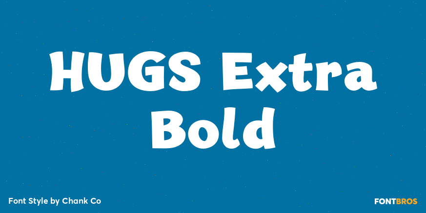 HUGS Extra Bold Poster