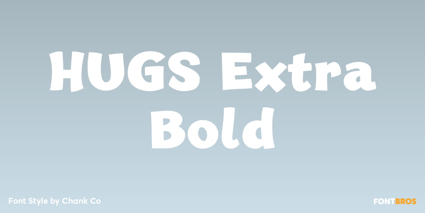 HUGS Extra Bold Poster