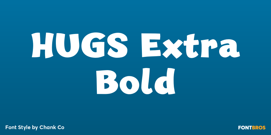 HUGS Extra Bold Poster