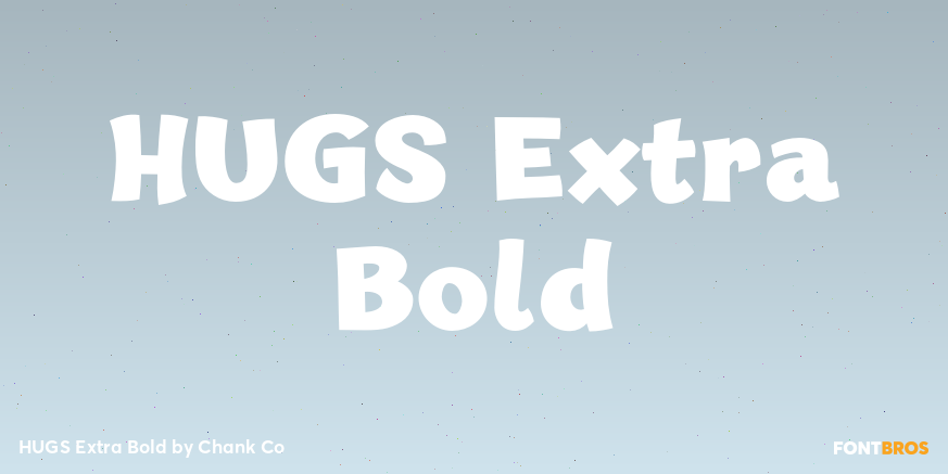 HUGS Extra Bold Poster