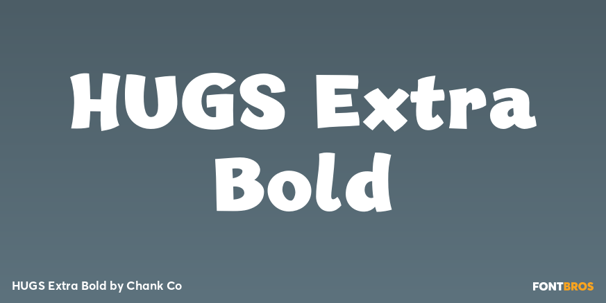 HUGS Extra Bold Poster