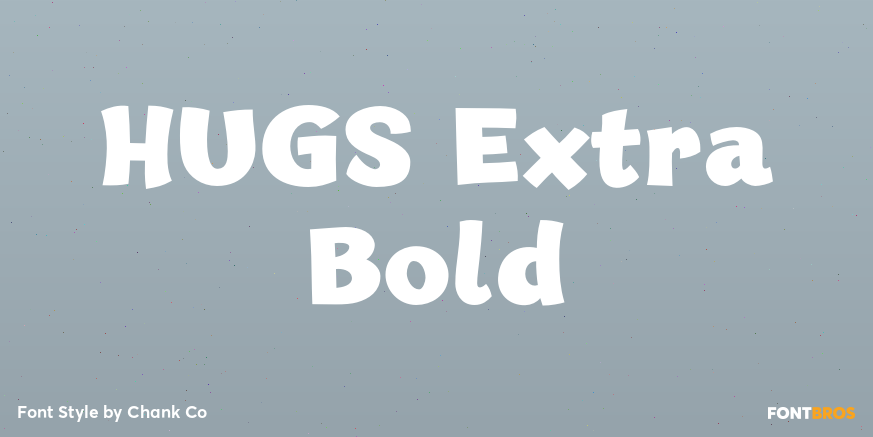 HUGS Extra Bold Poster