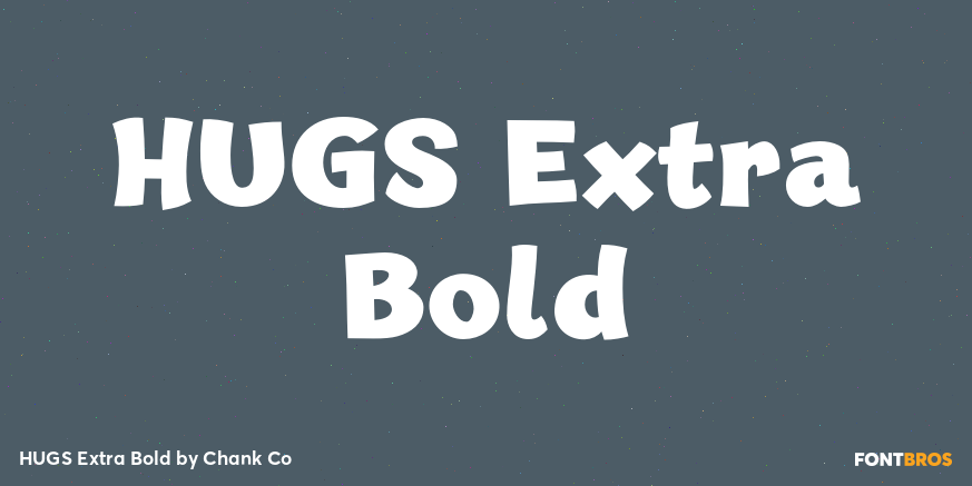 HUGS Extra Bold Poster