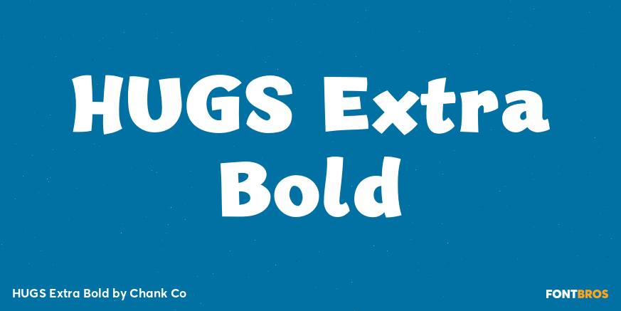 HUGS Extra Bold Poster