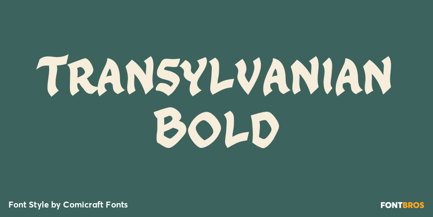 Transylvanian Bold Poster
