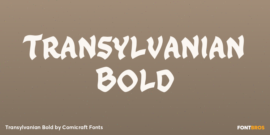 Transylvanian Bold Poster