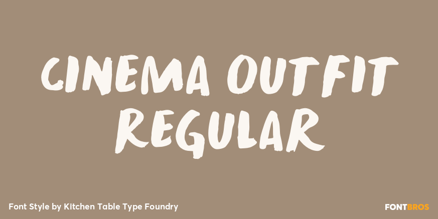 Cinema Outfit Regular Poster