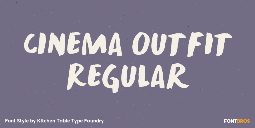 Cinema Outfit Regular Poster