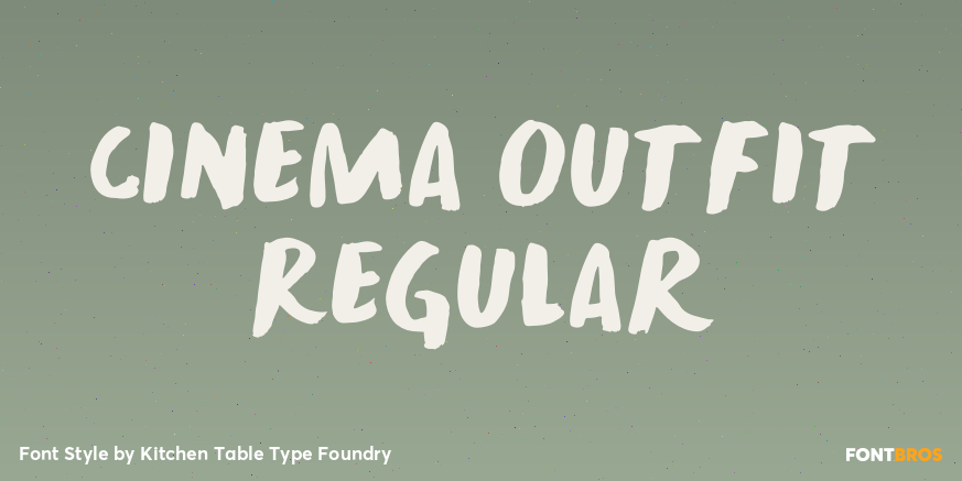 Cinema Outfit Regular Poster