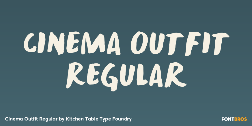 Cinema Outfit Regular Poster