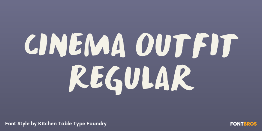 Cinema Outfit Regular Poster