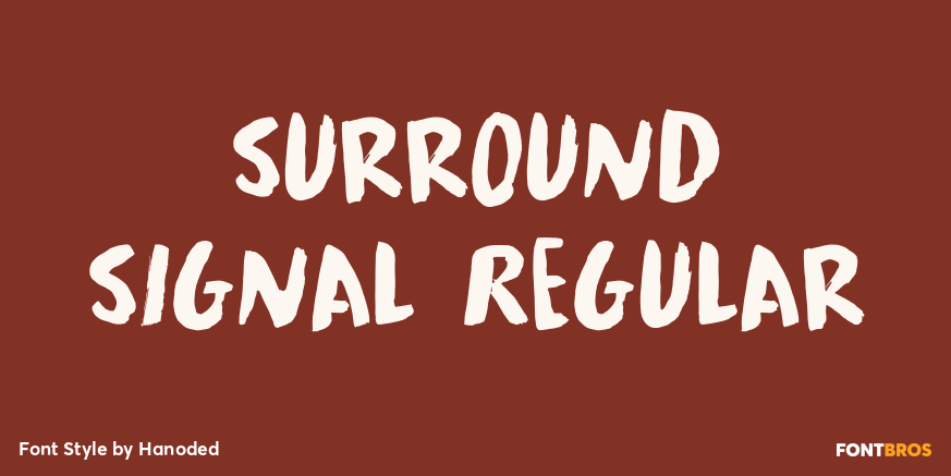 Surround Signal Regular Poster