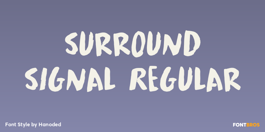 Surround Signal Regular Poster